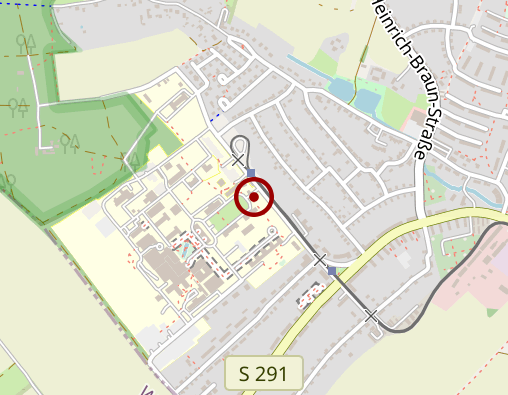 Karte: Heinrich-Braun-Klinikum gemeinnützige GmbH, Standort Zwickau