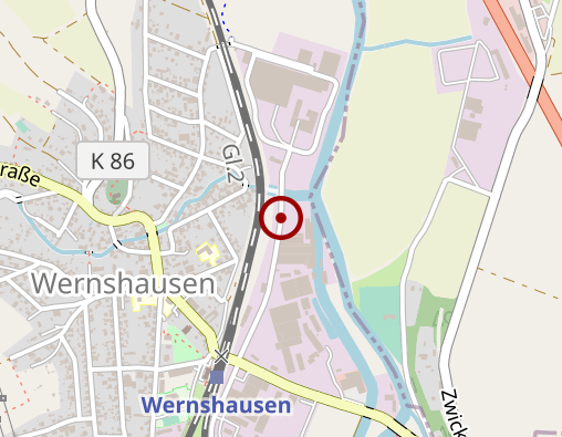 Karte: WERRA-PAPIER WERNSHAUSEN GmbH