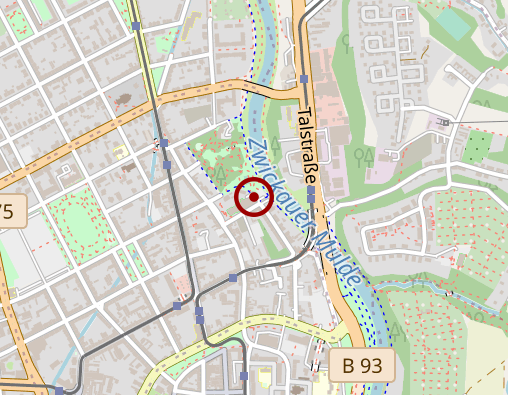 Karte: TheraWell Terapie & Wellnes Zentrum im Johannisbad