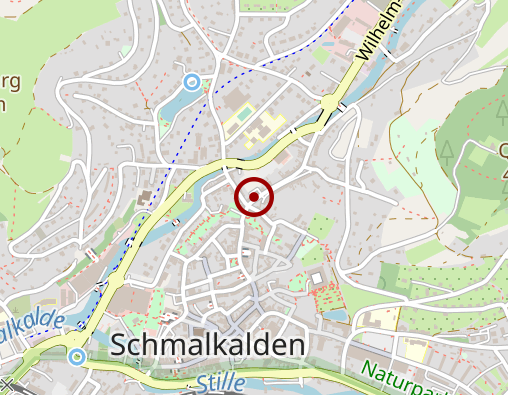 Karte: Diakoniestation des Evang. Kirchenkreises Schmalkalden Pflegebereich Schmalkalden