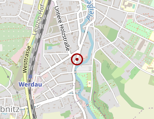 Karte: Pflegedienst Pleißental GmbH Betreutes Wohnen