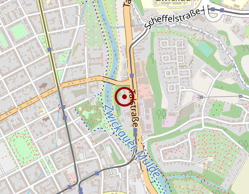 Karte: "Haus Muldenblick"