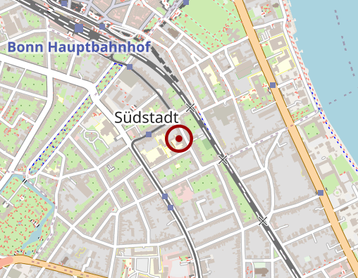 Karte: Gemeinschaftskrankenhaus Bonn gGmbH, Haus St. Elisabeth