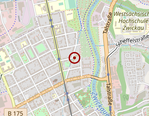 Karte: Kursana Domizil Zwickau