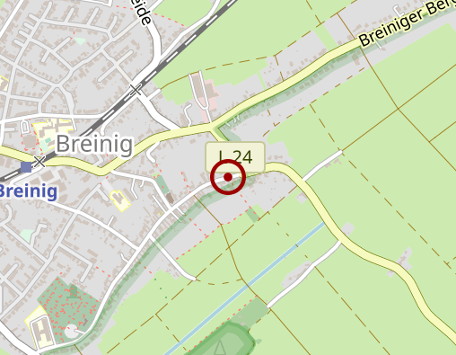 Karte: Itertalklinik Seniorenzentrum Tagespflege Breinig