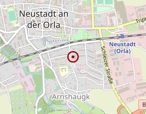 Karte: Bechstein-Alletsee Grit