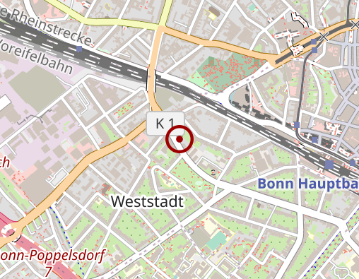 Karte: Heilpraktiker Franz W. Suhre DO.CN