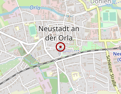 Karte: Volkssolidarität Pößneck Pflege GmbH Tagespflege "Am Gamsenteich"