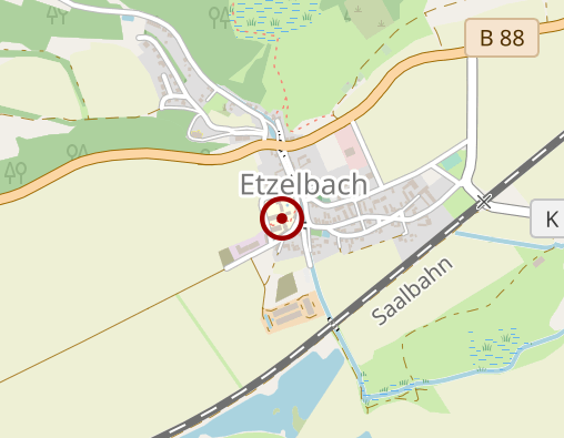 Karte: Sozialpflegerische Einrichtung Gut Etzelbach