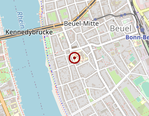 Karte: GFO Kliniken Bonn - Betriebstätte St. Josef