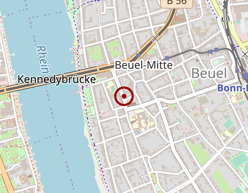 Karte: Caritas-Pflegestation Beuel