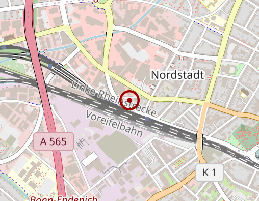 Karte: Merlin Apotheke an der Janker Klinik