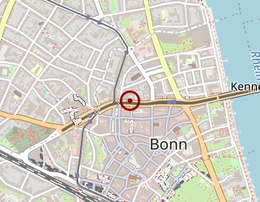 Karte: Interdisziplinäres Therapiezentrum Oxfordstrasse