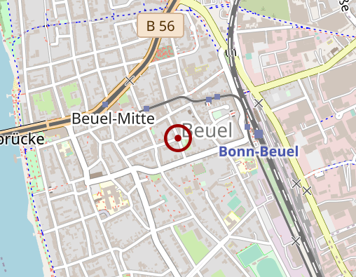 Karte: Tagestreff "Gemeinsam gehen"