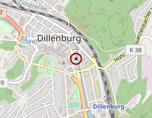 Karte: Mobile Pflege Bethanien Dillkreis Ambulanter Pflegedienst