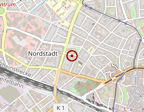 Karte: DRK-Sozialstation Bonn