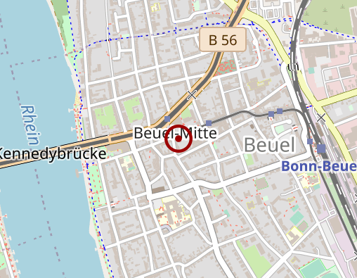 Karte: Hospizforum Bonn/Rhein-Sieg