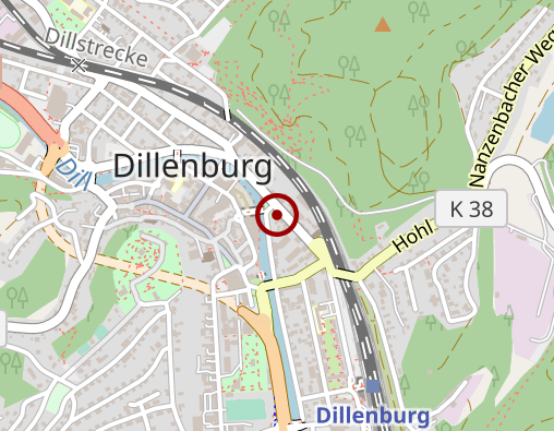 Karte: Diakoniestation Dillenburg