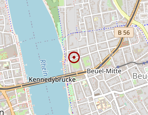 Karte: Orthopädische Praxis Bonn-Beuel