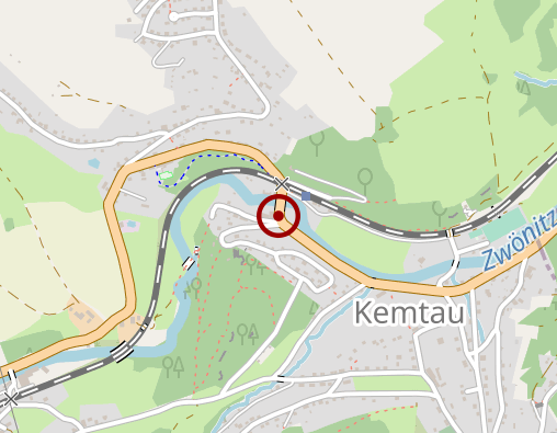 Karte: Evangelische Sozialstation Kemtau