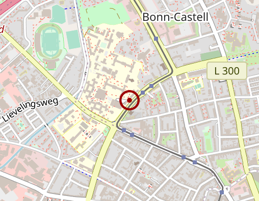 Karte: Rheinische Kliniken Bonn