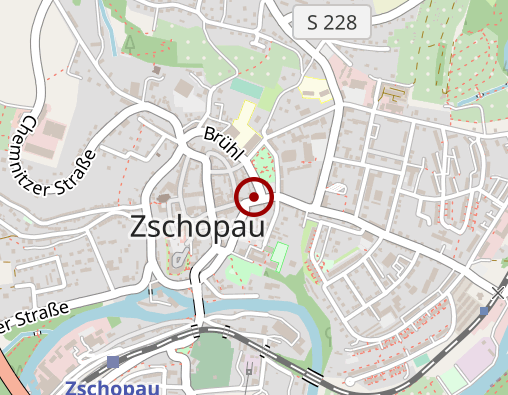 Karte: Antea Bestattungen Chemnitz GmbH