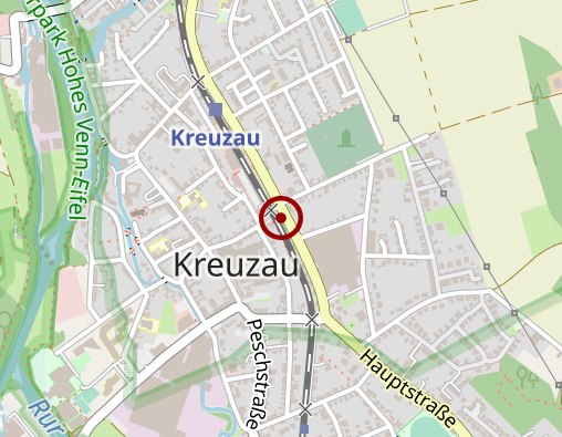 Karte: Caritaspflegestation Kreuzau