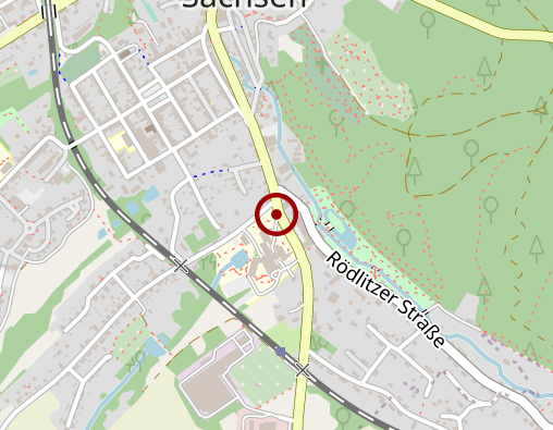 Karte: DRK Pflegezentrum Lichtenstein