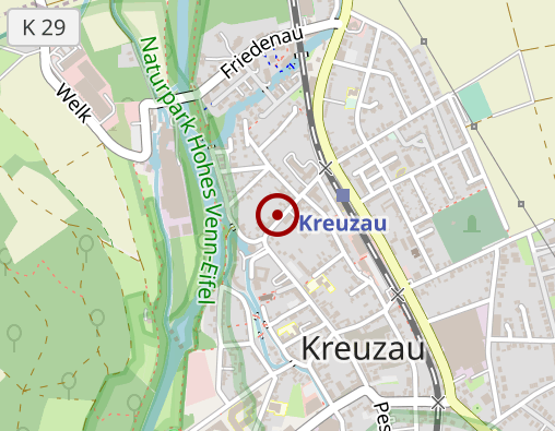 Karte: ABW Kreuzau Betreutes Wohnen