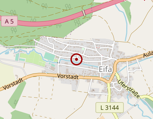 Karte: Die Helfende Hand im Vogelsberg