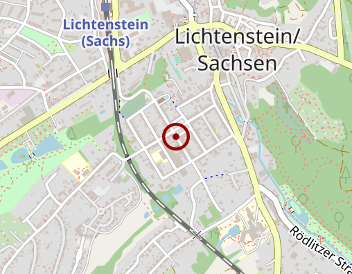 Karte: Christliches Glaubenscentrum Lichtenstein e.V. - Bewegungscentrum PlusPunkt