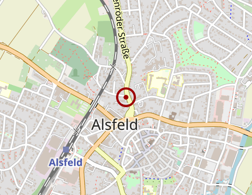 Karte: Physiotherapie am Ludwigsplatz