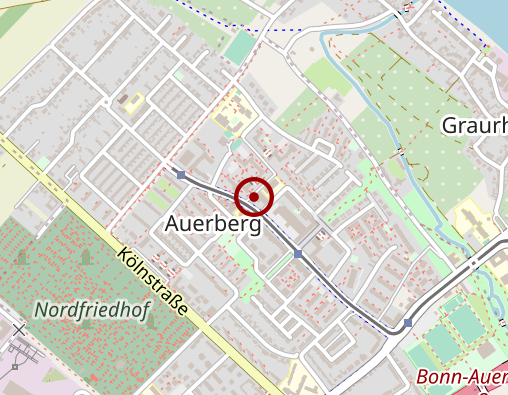 Karte: DRK-Tagespflege Bonn-Nord