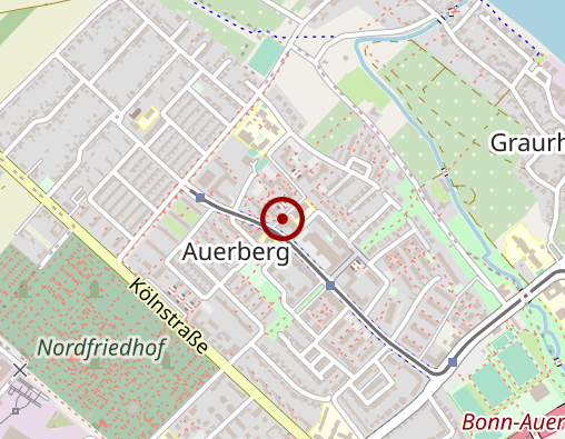 Karte: DRK-Tagespflege Bonn-Nord