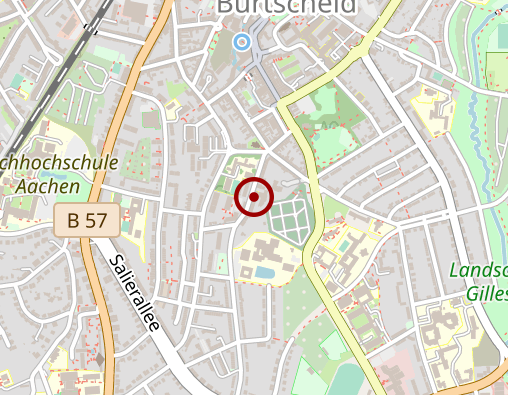 Karte: Tagespflegehaus des Diakonischen Werkes im Kirchenkreis Aachen e. V.