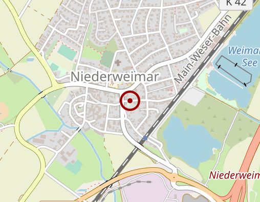 Karte: Wir im Quartier! Bürgerhilfe Weimar, DRK-Schwesternschaft Marburg e.V.