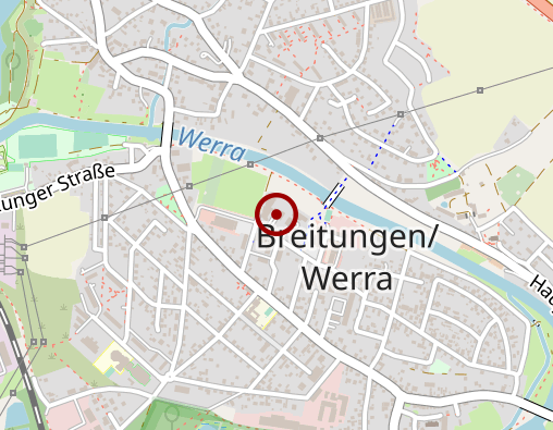 Karte: Ev. Altenhilfezentrum Breitungen Haus Werragarten