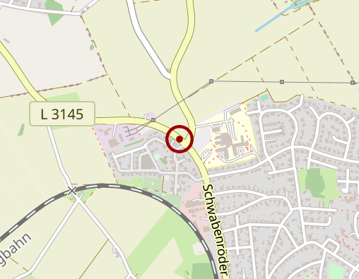 Karte: Kreiskrankenhaus des Vogelsbergkreises in Alsfeld GmbH