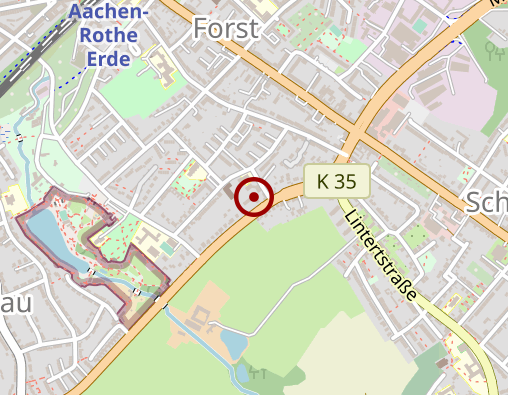 Karte: Freizeitangebote des Familienentlastenden Dienstes  Lebenshilfe Aachen FeD GmbH