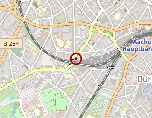 Karte: Vossen J. u. Toussaint S.