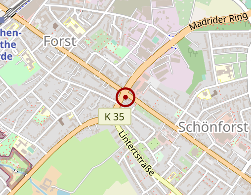 Karte: Aachen Forst Apotheke