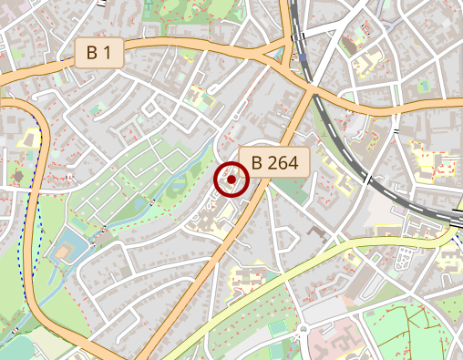 Karte: AWO Gesellschaft für Alten- hilfeeinrichtungen Aachen mbH Seniorenzentrum Morillenhang