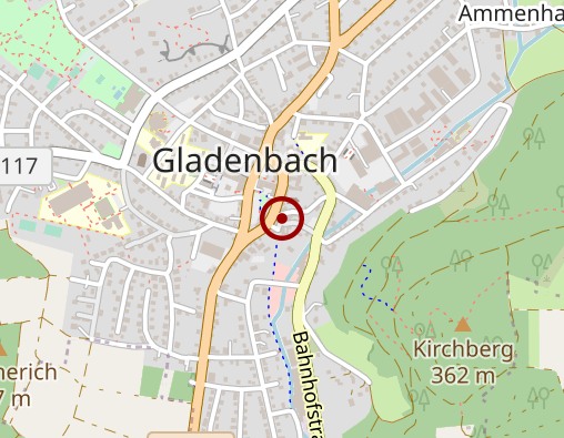 Karte: REHA-Werkstätten Gladenbach