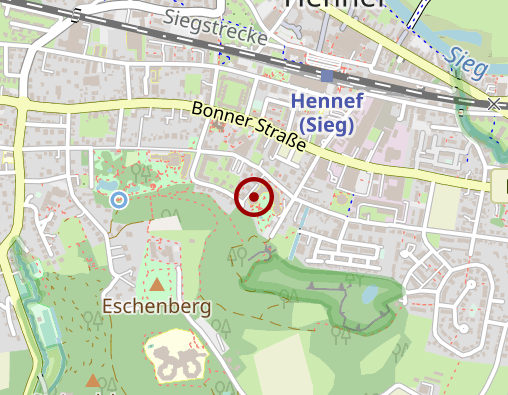 Karte: Curanum Seniorenresidenz Hennef