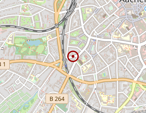 Karte: VKM Verein für Körper- und Mehrfachbehinderte Aachen e.V.