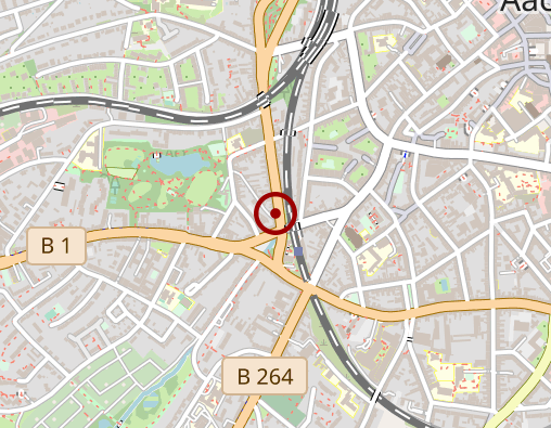 Karte: Technisches Hilfswerk Bundesanstalt (THW) Ortsverband