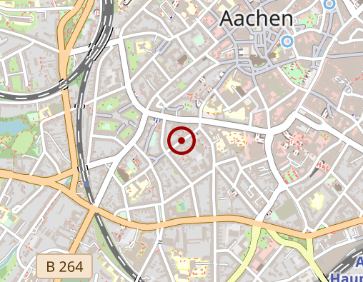 Karte: Sozialwerk Aachener Christen e.V. / SENIORitas Mobile Soziale Dienste