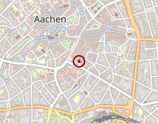 Karte: Bayer K., Rückforth V. Dr.