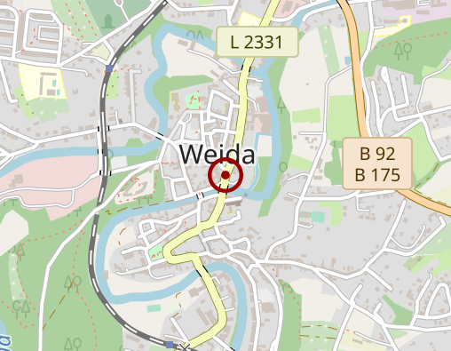 Karte: Hufeland-Apotheke