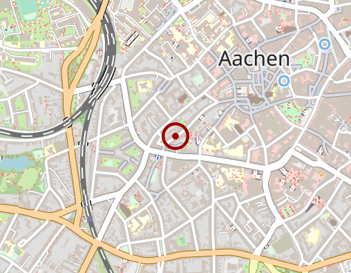 Karte: Aachener Autodroschken-Vereinigung